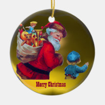 CRU 2 DE PÈRE NOËL DÉCORATION POUR SAPIN DE NOËL