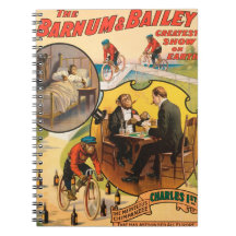 Cru : cirque Barnum et Bailey - Carnet À Spirale