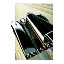 Cru d'automobile de Panhard Carte Postale
