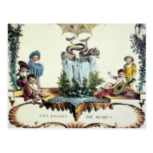 Cru de Français de carte postale de ~ de Les Enfan