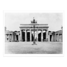 Cru de Porte de Brandebourg de Berlin, Allemagne Carte Postale