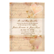 Cru, faire-part de mariage démodé