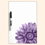 Cru pourpre de marguerite tableaux éffaçables à sec