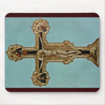 Crucifix In The Arena Chapel In Padua Mousepad
