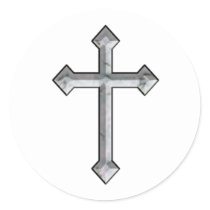 Crucifix Sticker