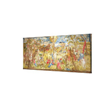Crucifixion, 1609 (embroidery) canvas prints