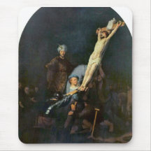 Crucifixion 2 by Rembrandt Harmenszoon van Rijn Mouse Pad