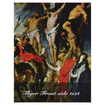 Crucifixion By Rubens Peter Paul (Best Quality) Flyers