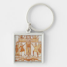 Crucifixion & Division of  Clothes of the Keychain