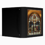 Crucifixion - Jesus on The Cross - Stained Glass Binder