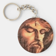 Crucifixion Key Chain