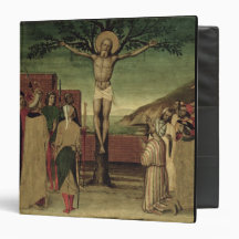 Crucifixion of St. Andrew 3 Ring Binders