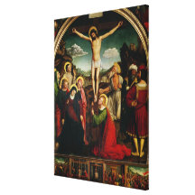 Crucifixion Stretched Canvas Print