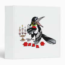Cruella Crow Vinyl Binder