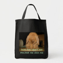 cruelty free canvas bag