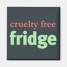 Cruelty Free Fridge Fridge Magnets