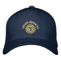 Cruise Addicts Embroidered Navy Flex-Fit Cap Embroidered Hat