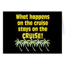 Cruise Greeting Card