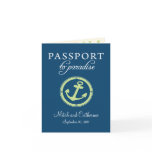 Cruise Passport Wedding Invitation