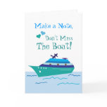 Cruise Save the Date Wedding Cards