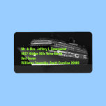 Cruise Ship Address Label labels