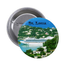 Cruise ship docked at St.Lucia Button