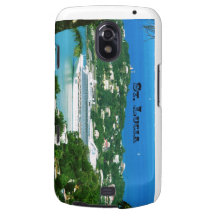 Cruise ship docked at St.Lucia Samsung Galaxy Nexus Case
