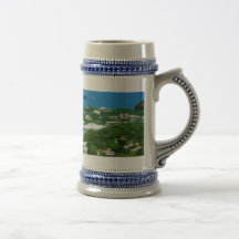 Cruise ship docked at St.Lucia Coffee Mug