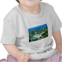 Cruise ship docked at St.Lucia T Shirts