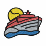 Cruise Ship embroidered shirts