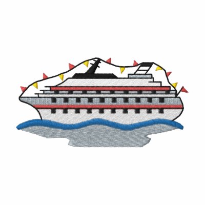 Cruise Ship by ZazzleEmbroidery