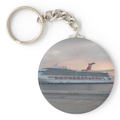 Cruise Ship Key Chain by Dobiemom