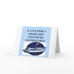 CRUISE ship lovers