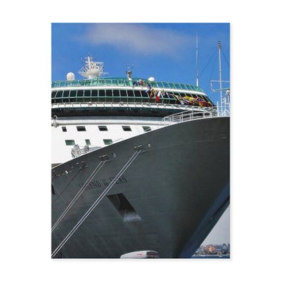 Cruise Ship Postcards by lifesphere