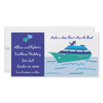 Cruise Ship Save the Date Photo Cards
