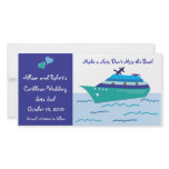 Cruise Ship Save the Date Photo Cards photo cards