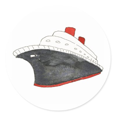 Cruise Ship Sticker by ginyhogan