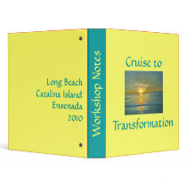 Cruise to Transformation Binder