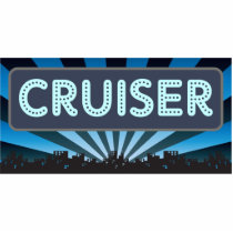 Cruiser Marquee Photo Sculptures