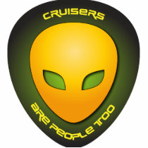 Cruisers Are People Too Acrylic Cut Outs