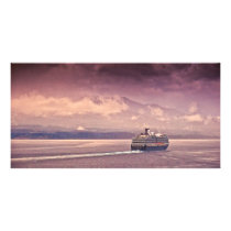 Cruising Customized Photo Card