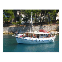 Cruising postcard