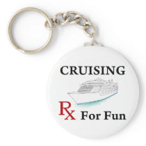 Cruising... Rx for Fun Keychain