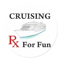 Cruising... Rx for Fun Sticker