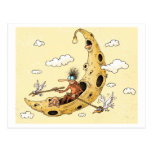 cruising the moon fantasy postcard
