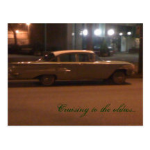 Cruising to the oldies... postcards