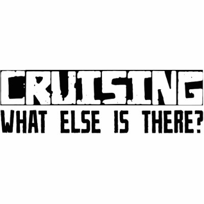 Cruising What Else Is There? Acrylic Cut Out by busybrain
