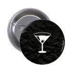 Crumpled Black Paper buttons