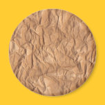 Crumpled Brown Paper magnets