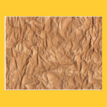 Crumpled Brown Paper postcards